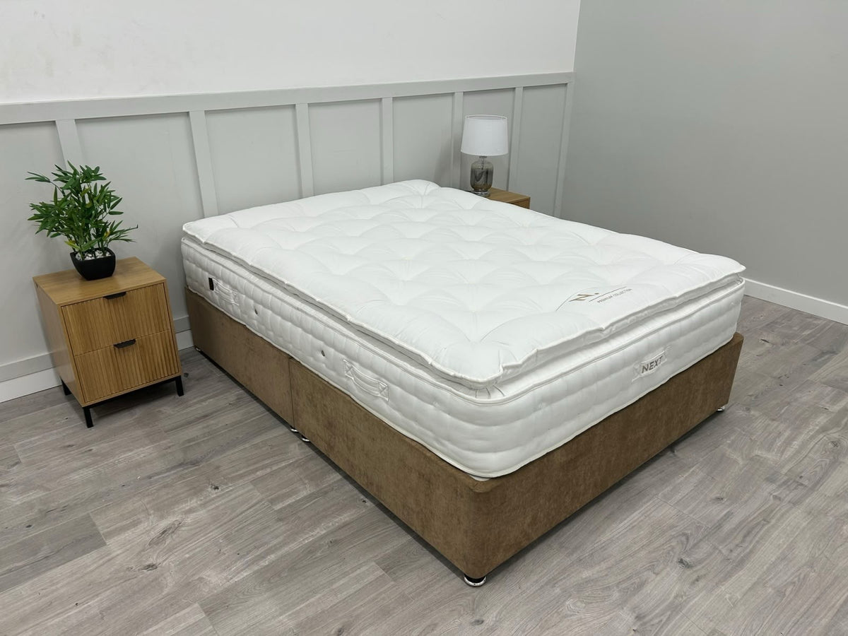Next Premium 5400 Pocket Sprung Medium Hand Tufted Mattress 5FT Kingsize