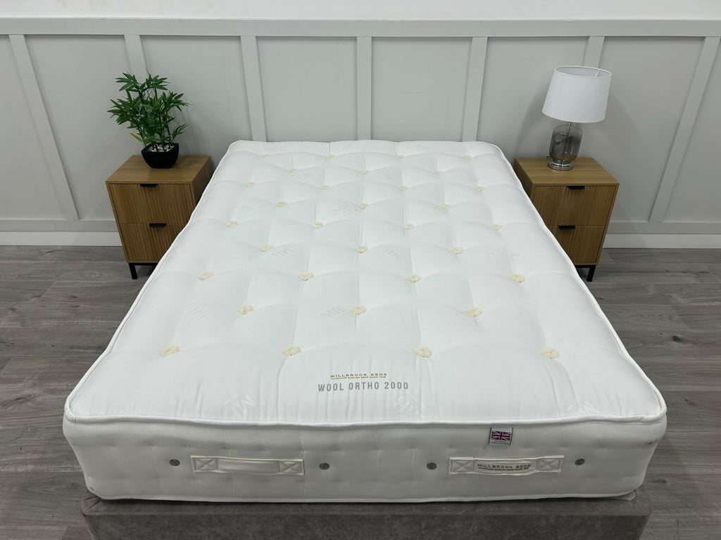 Millbrook Wool Ortho 2000 Firm 4FT 6 Double Mattress