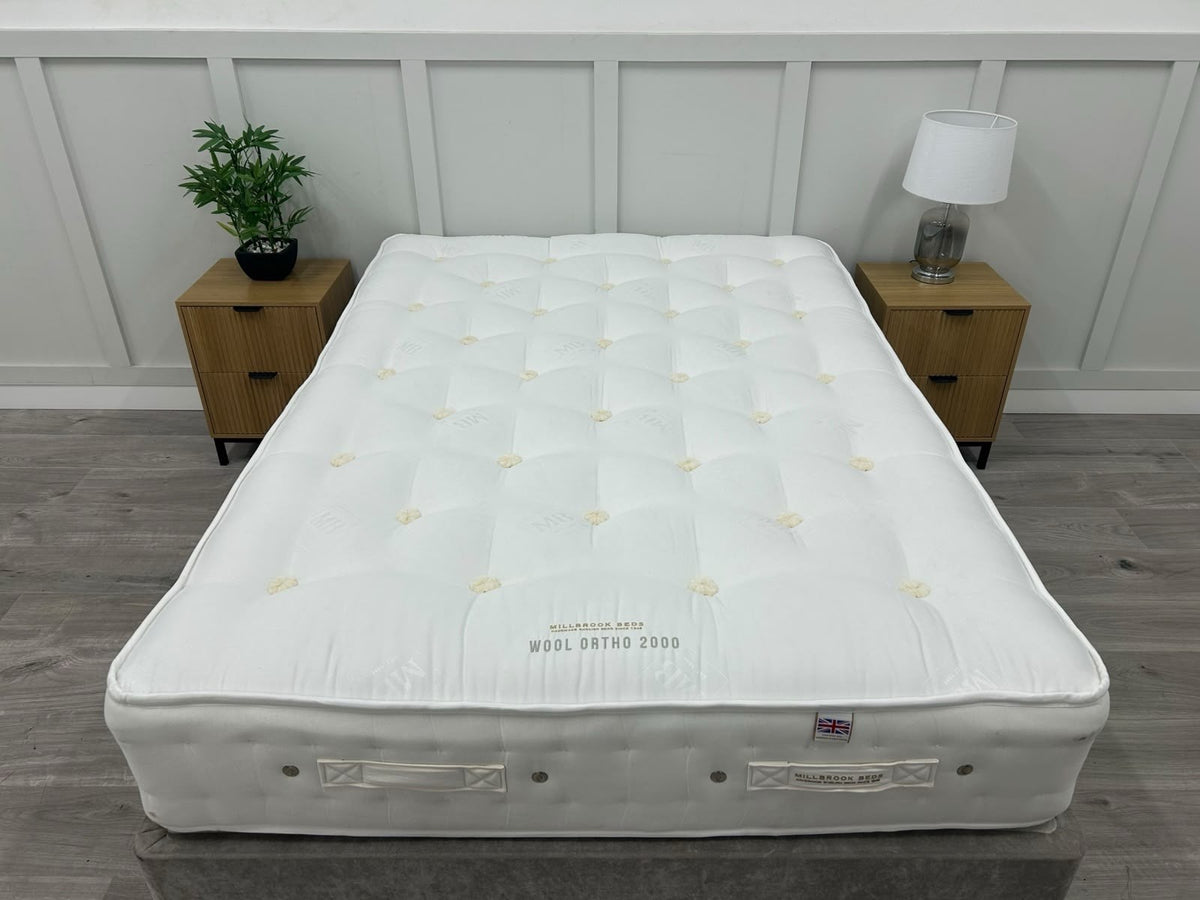 Millbrook Wool Ortho 2000 Firm 4FT 6 Double Mattress