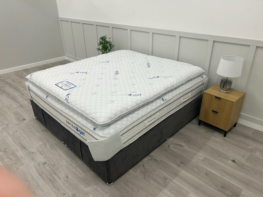 Sleepeezee SensaGel 12000 Mattress 5FT Kingsize With Topper 42cm Depth RRP £3499