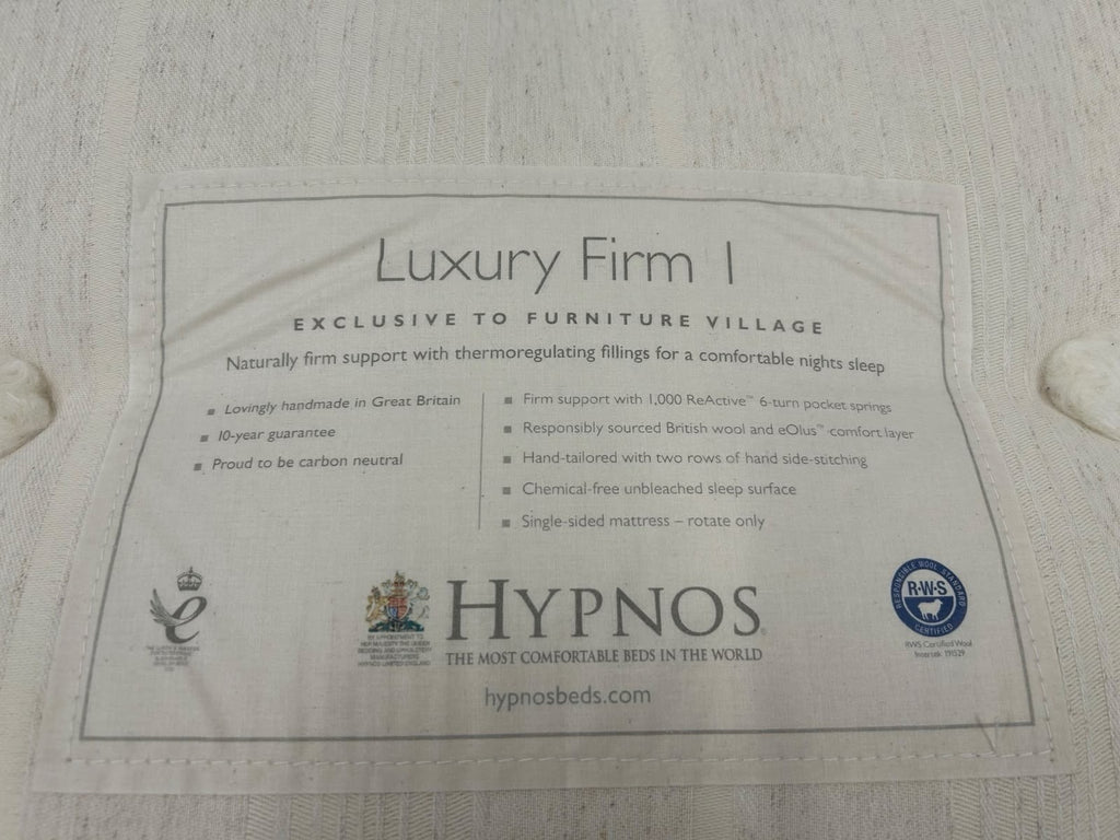Hypnos Luxury Firm 01 Mattress 4FT 6 Double  RRP £1895