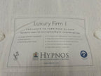 Hypnos Luxury Firm 01 Mattress 4FT 6 Double  RRP £1895
