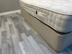 Harrison Spinks 2750 Ely Ortho 4ft6 double mattress with firm support, showcasing the plush fabric and quilted top.