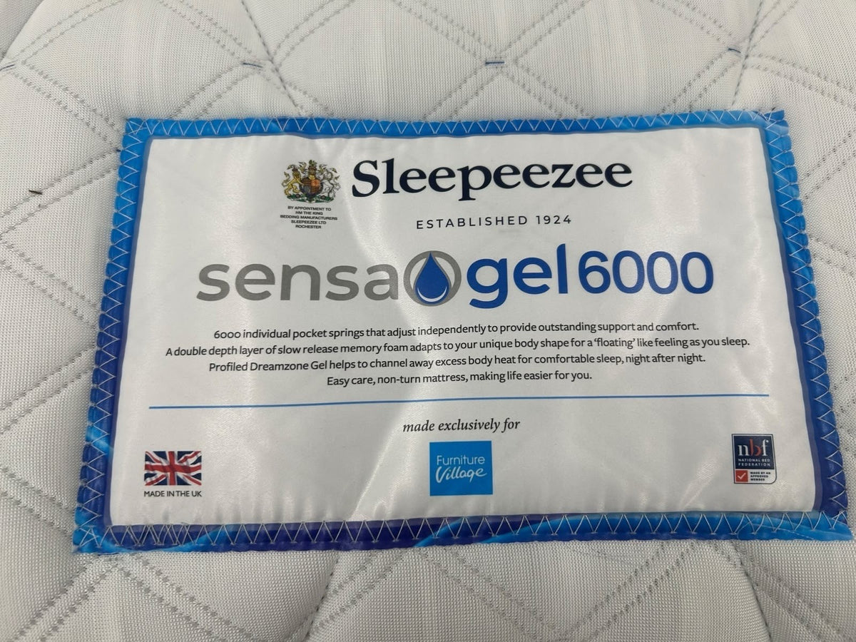 Sleepeezee SensaGel 6000 Mattress 5FT Kingsize RRP £2399