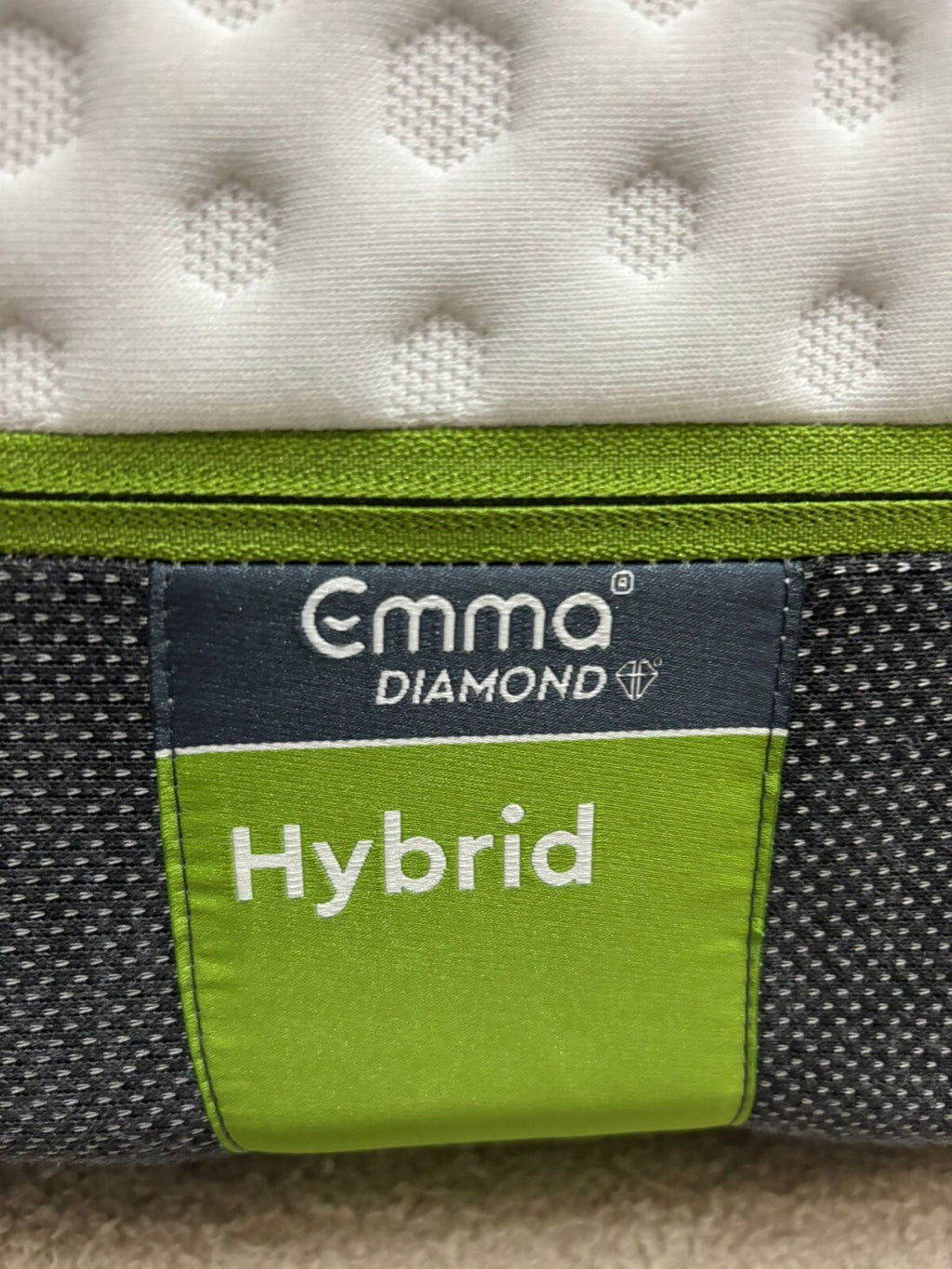 EMMA Diamond Hybrid 5ft Kingsize Mattress - RRP £1595 - A