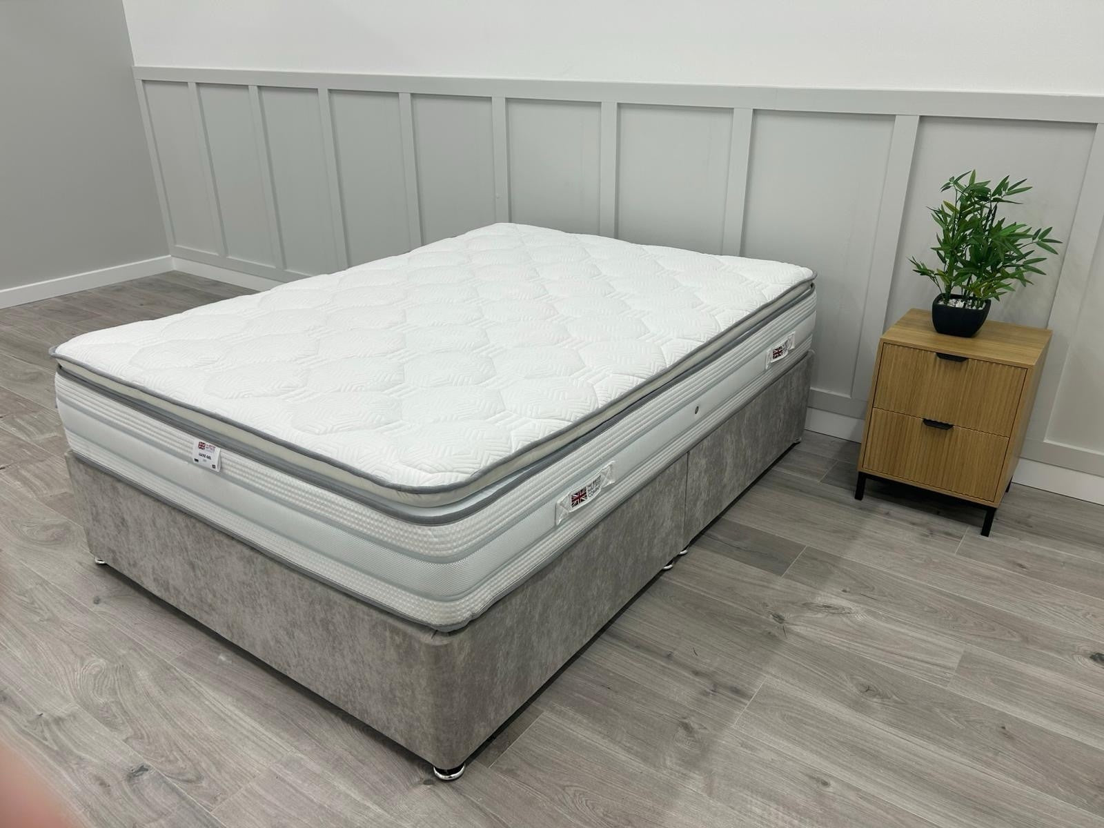 British Mattress Luxe Gel 2000 5FT Kingsize 100 Night Sleep Trial