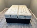 Harrison Spinks Bedstead Eco 7000 Mattress 5FT Kingsize Zip & Link RRP £2499 - Home Furniture Interiors