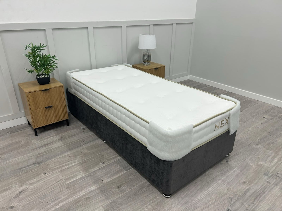 Next Comfort 1000 Medium Pocket Sprung Memory Hybrid Mattress 3FT Single