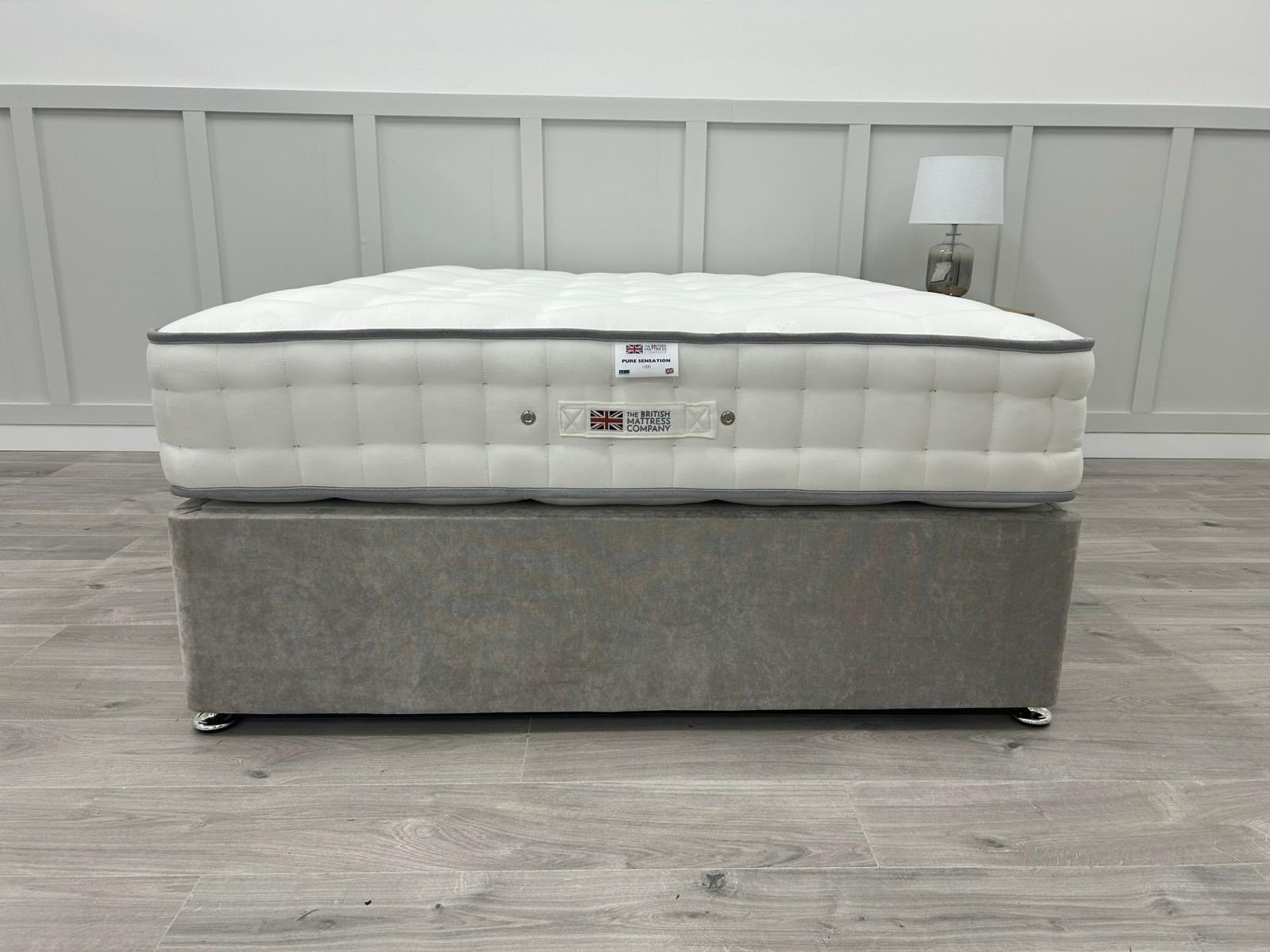 British Mattress Pure Sensation 1000 5FT Kingsize Mattress 100 Night Sleep Trial