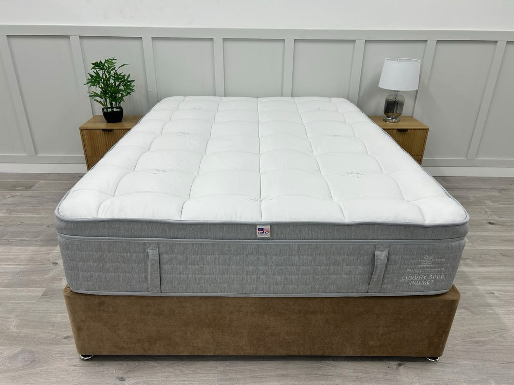 Millbrook Wool Luxury 3000 Pocket Medium 5FT Kingsize Mattress RRP £1895