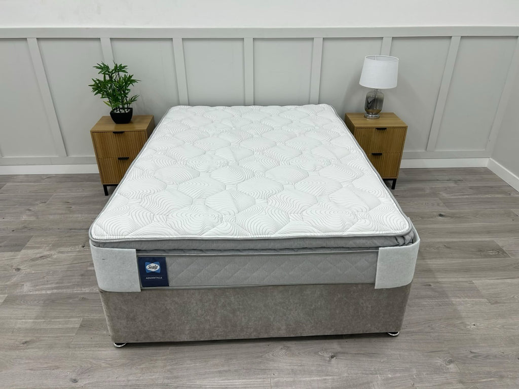 Sealy Alston Gel Advantage Pillow Top 4FT 6 Double Mattress Medium RRP £899
