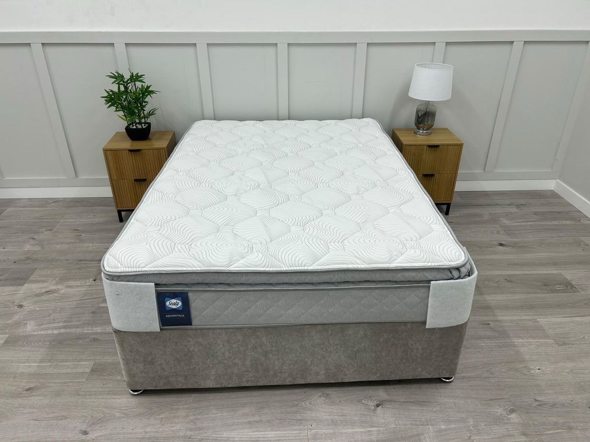 Sealy Alston Gel Advantage Pillow Top 4FT 6 Double Mattress Medium RRP £899