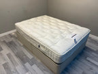 Harrison Spinks 2750 Ely Ortho 4ft 6 double mattress with a firm support, shown on a bed frame with a neutral bedroom background.