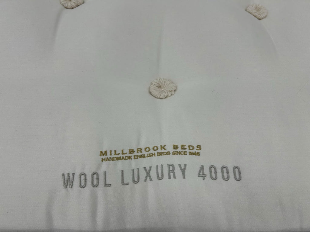 Millbrook Wool Luxury 4000 Pocket Medium 4FT Small Double RRP £1695