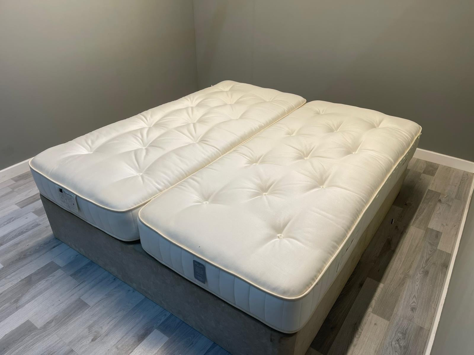John Lewis Harrison Spinks Hemp 2750 Mattress Zip & Link 6FT Superking RRP £1899 - Home Furniture Interiors