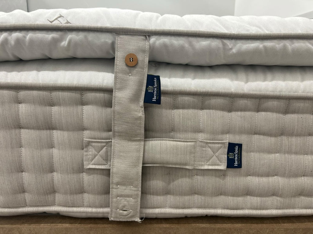 Harrison Spinks Pure Elegance Mattress with Mattress Topper 5FT Kingsize Firmer