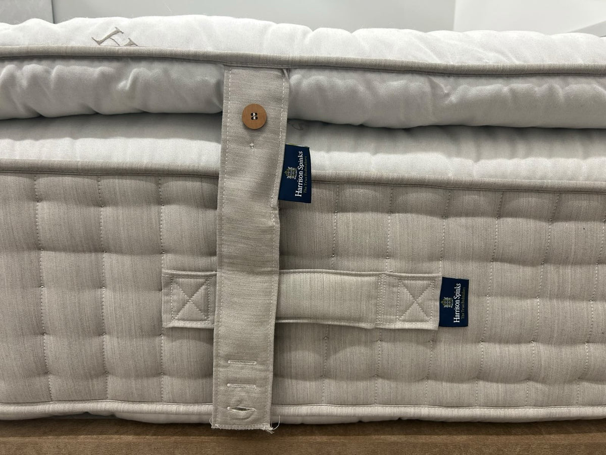 Harrison Spinks Pure Elegance Mattress with Mattress Topper 5FT Kingsize Firmer