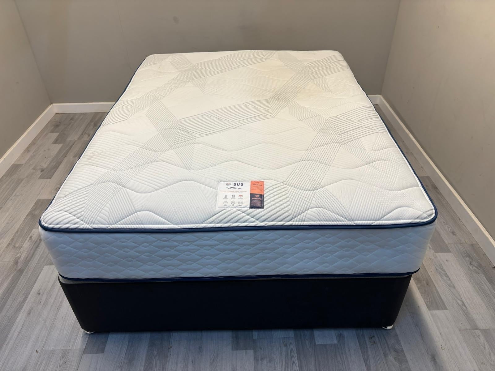 Slumberland Duo 2200 Pocket 2-In-1 Mattress, 5ft Kingsize, Medium - RRP £1199 - Home Furniture Interiors