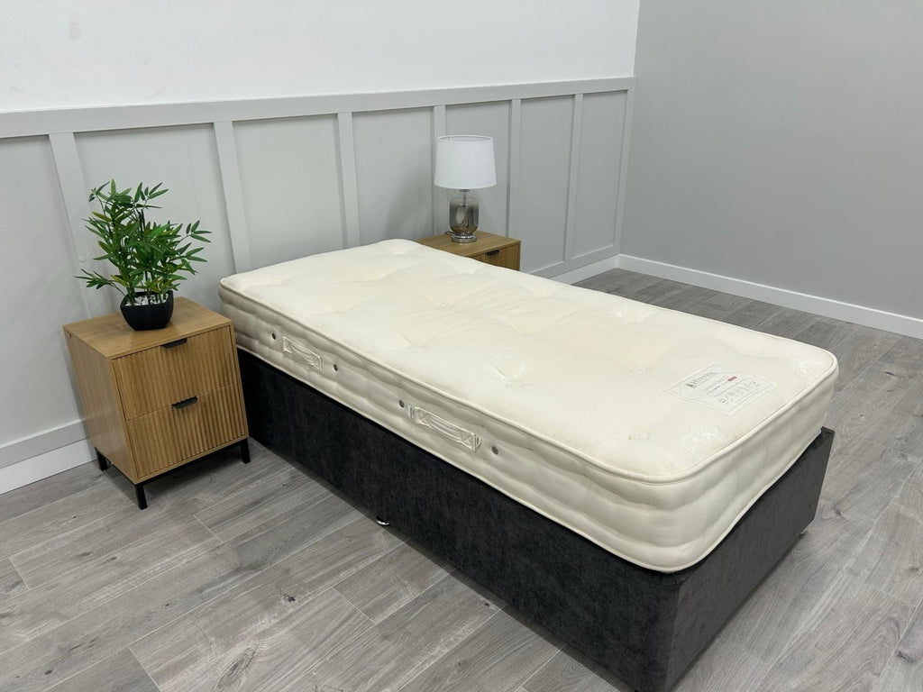 Hypnos Luxurious Earth 02 Single Extra Length 90x200 3FT Medium Mattress £1699