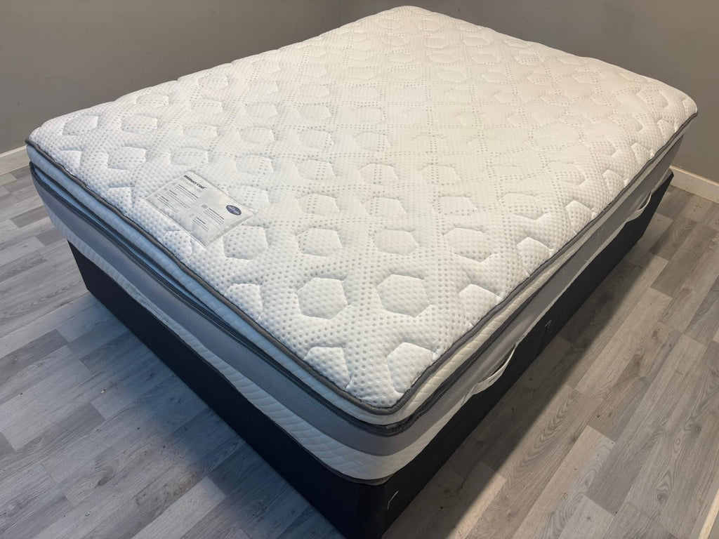 Silentnight Memory Cool 3000 Mirapocket Box Top Mattress 5FT Kingsize RRP £1199A - Home Furniture Interiors
