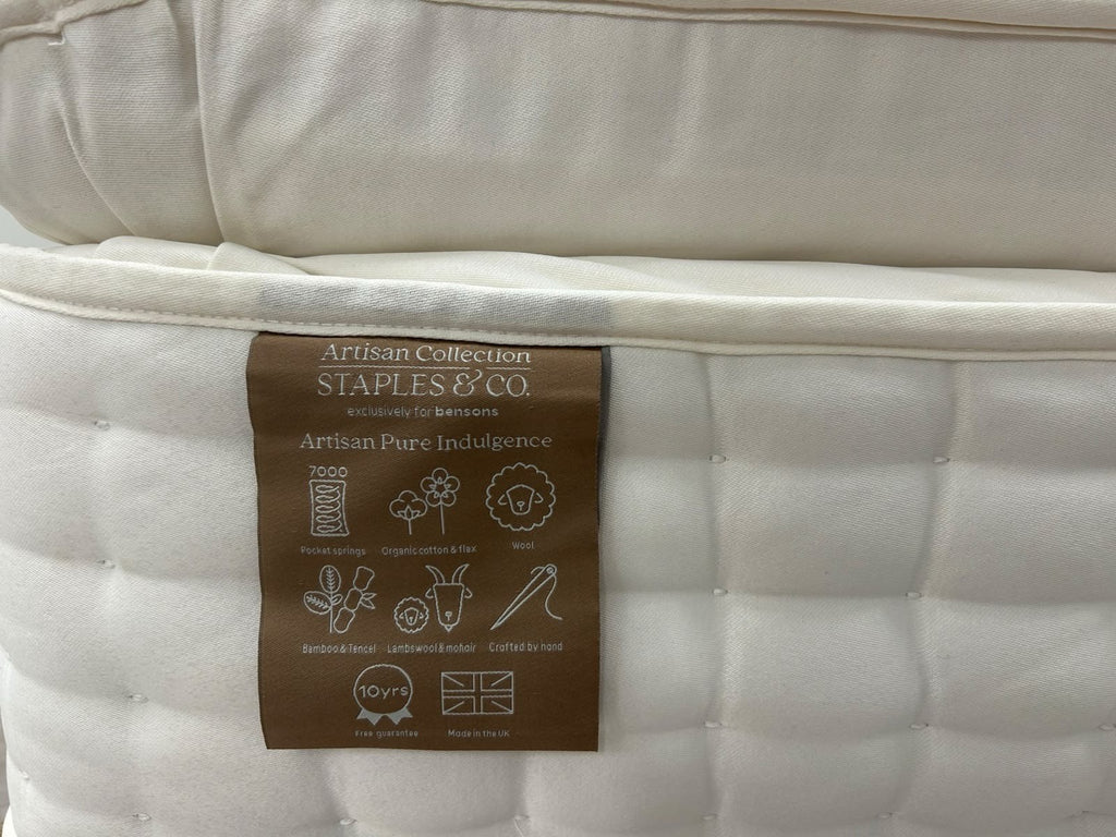Staples and Co Artisan Indulgence Mattress 5FT Kingsize - RRP £1,799 Medium