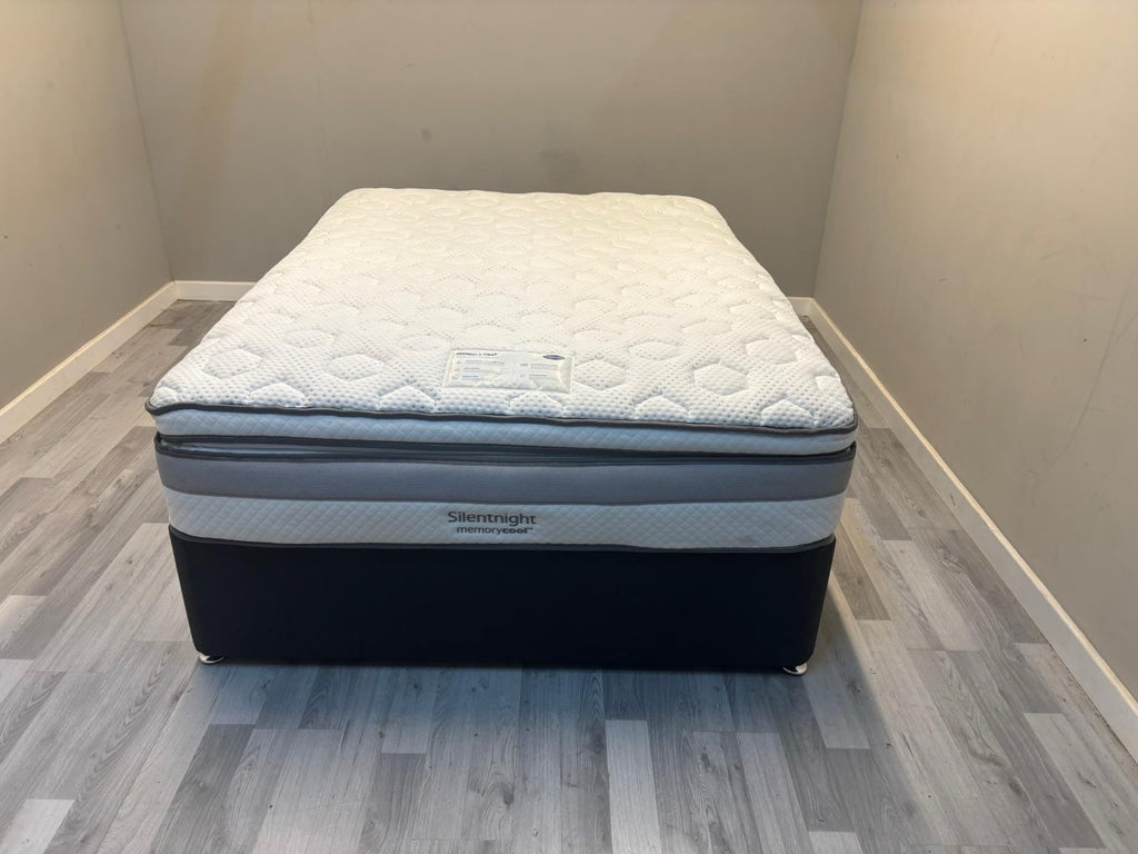 Silentnight Memory Cool 3000 Mirapocket Box Top Mattress 5FT Kingsize RRP £1199A - Home Furniture Interiors