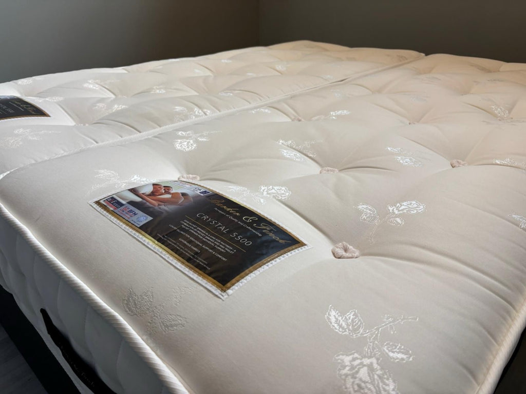 Barker And Finch EU Kingsize 160cm Zip & Link 5500 Pocket Mattress RRP £1699