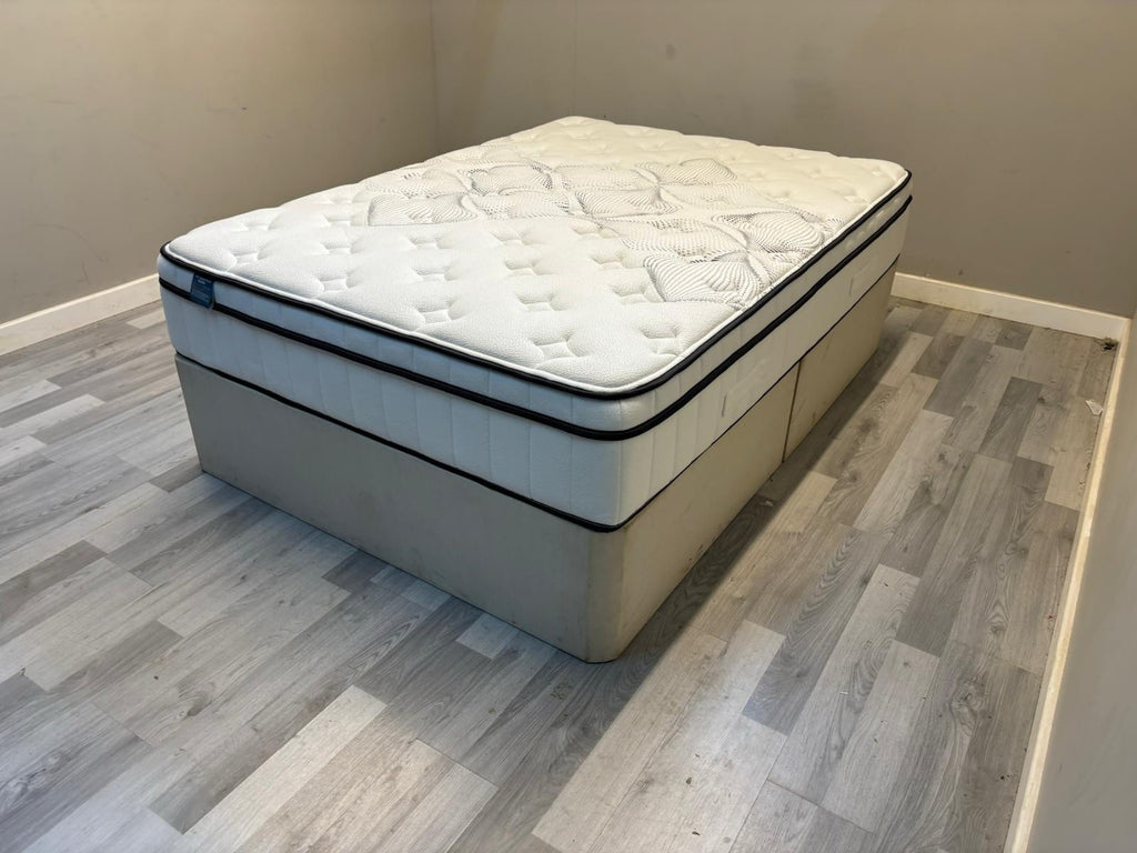 IGEL 3000i Nanotech 4FT 6 Double Plushtop Mattress Soft - RRP £1499 A - Home Furniture Interiors