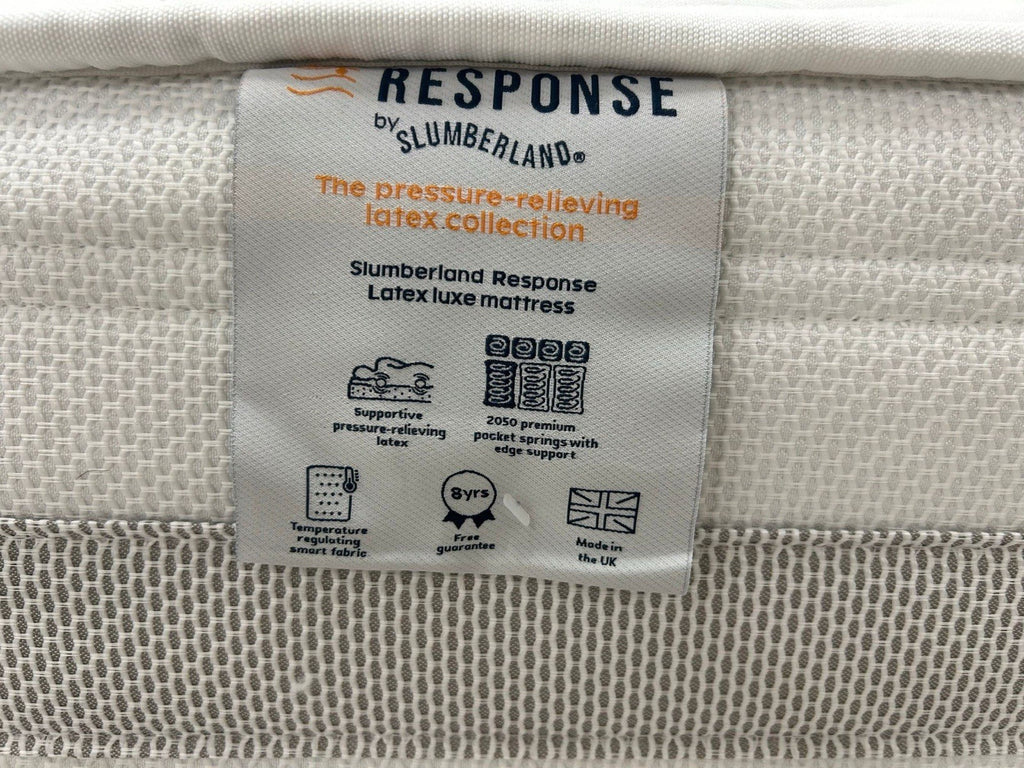 Slumberland Response Latex Premium Mattress 6FT Superking  Medium RRP £1199