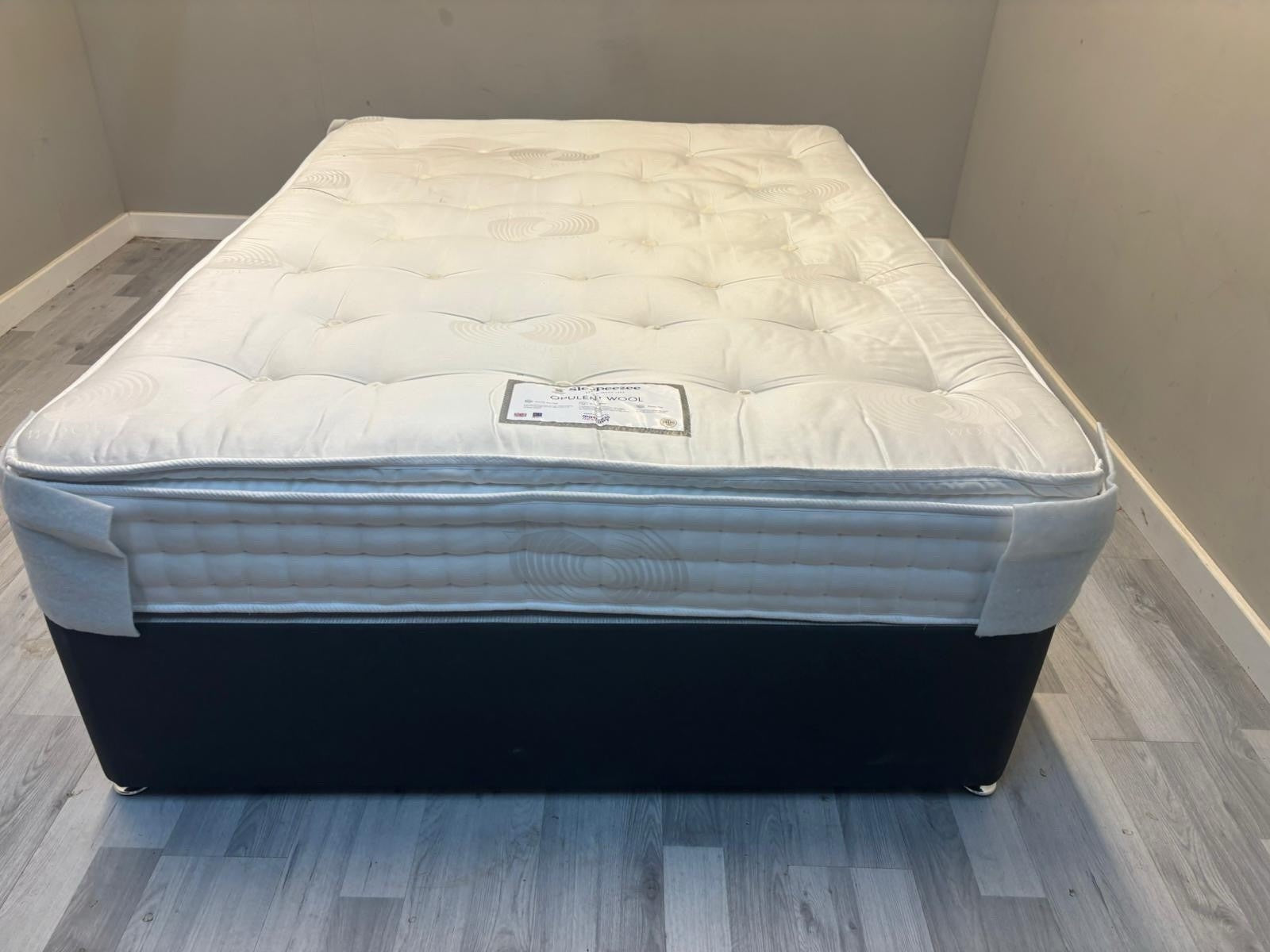 Sleepeezee Opulent Wool Pillow Top Mattress 5FT RRP £519 - Home Furniture Interiors