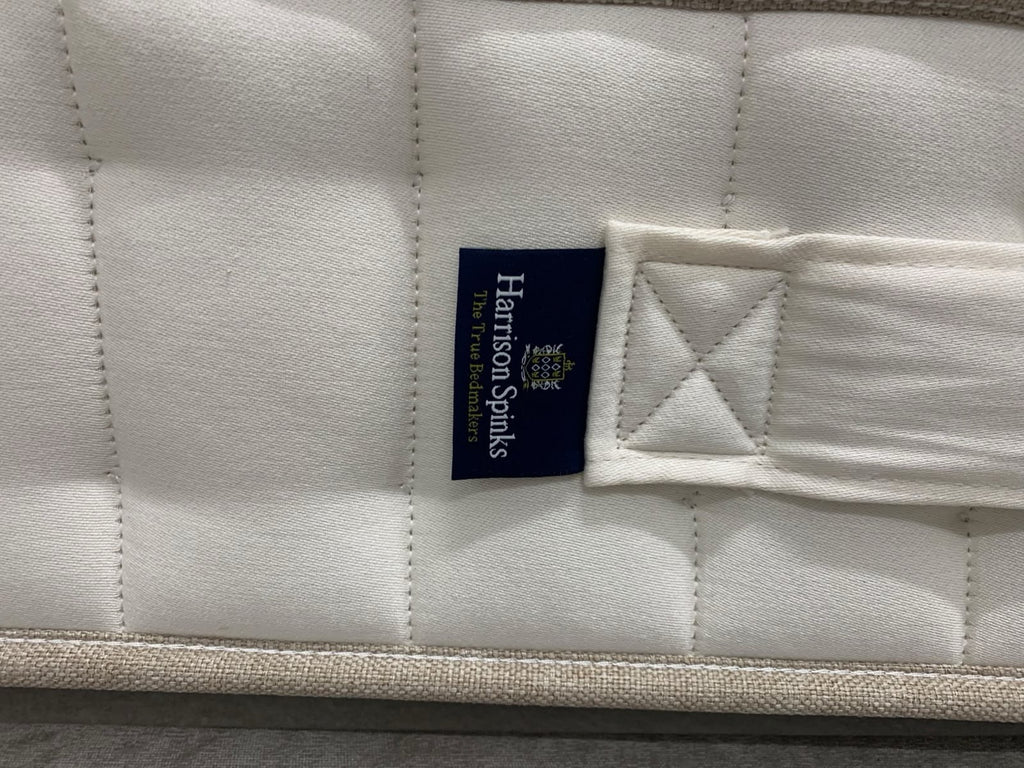 John Lewis Harrison Spinks Harewood 4250 pocket pillowtop 4FT6 double mattress, side view