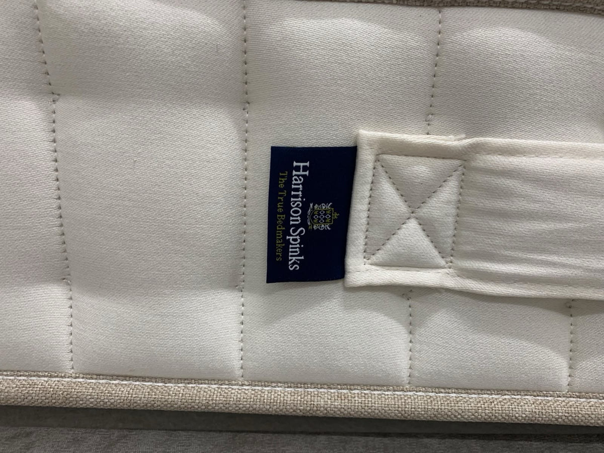 John Lewis Harrison Spinks Harewood 4250 pocket pillowtop 4FT6 double mattress, side view