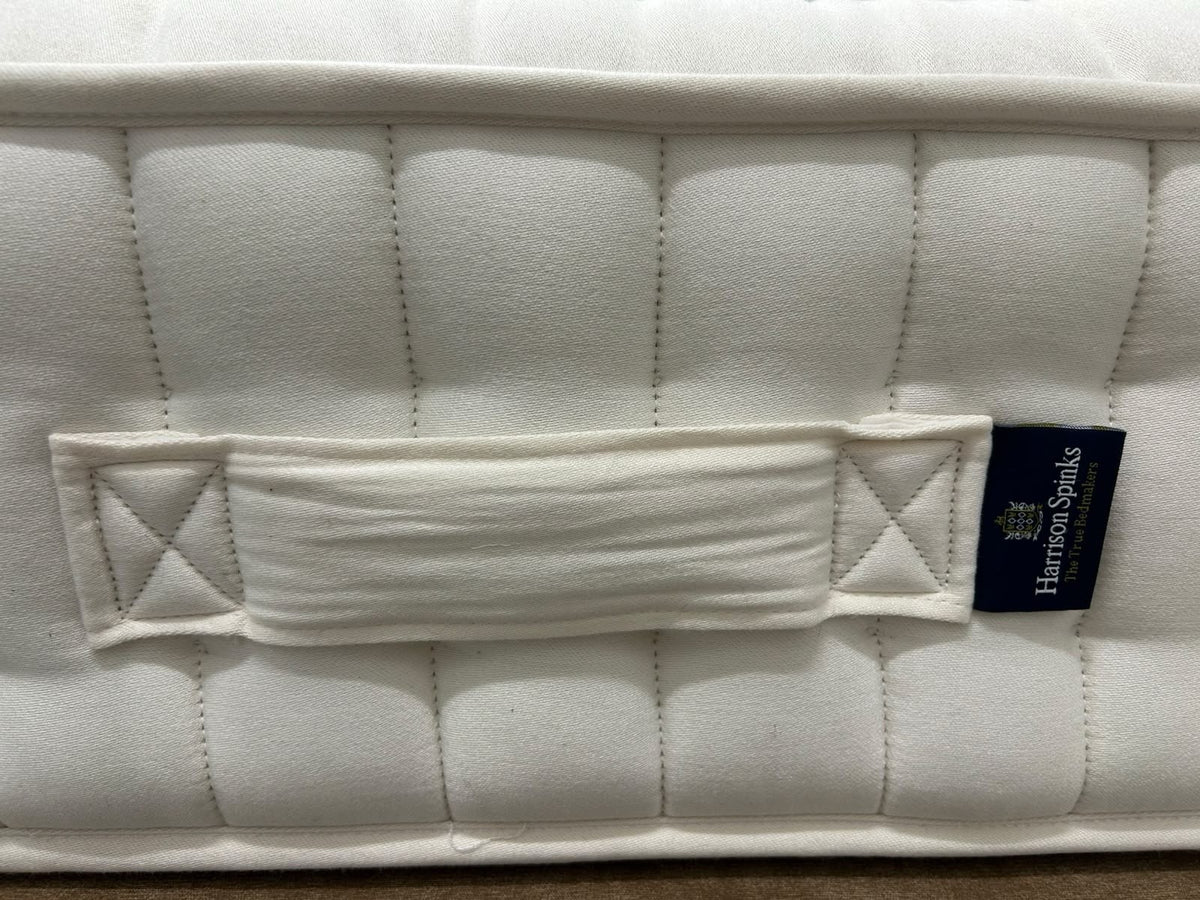 Harrison Spinks Grassington 5750 Pocket Mattress in 5FT Kingsize, medium firm, with visible quilted surface and mattress edges.