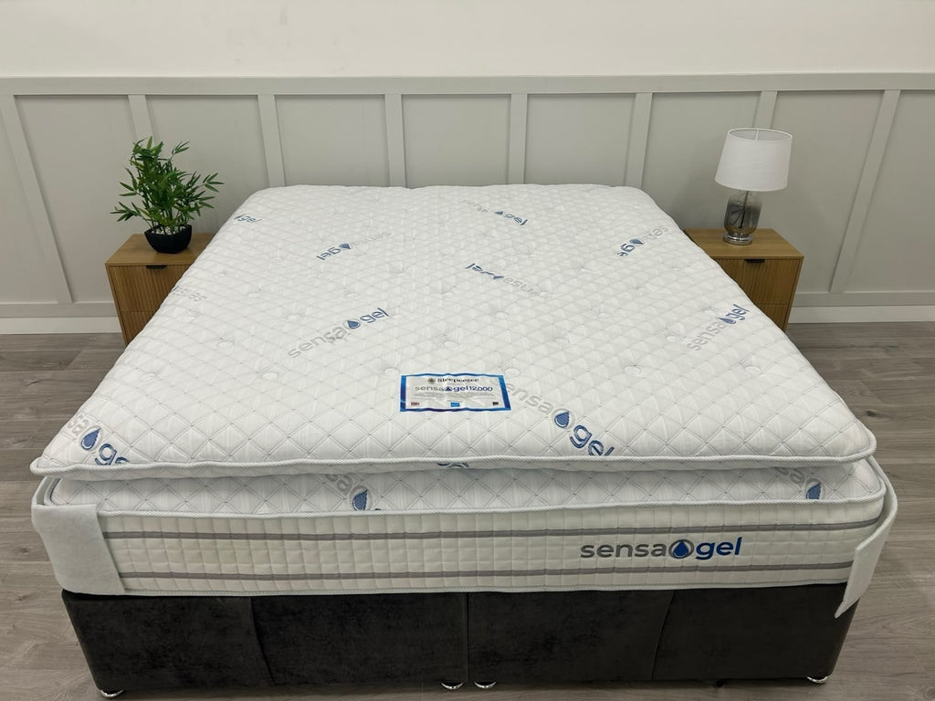 Sleepeezee SensaGel 12000 Mattress 5FT Kingsize With Topper 42cm Depth RRP £3499