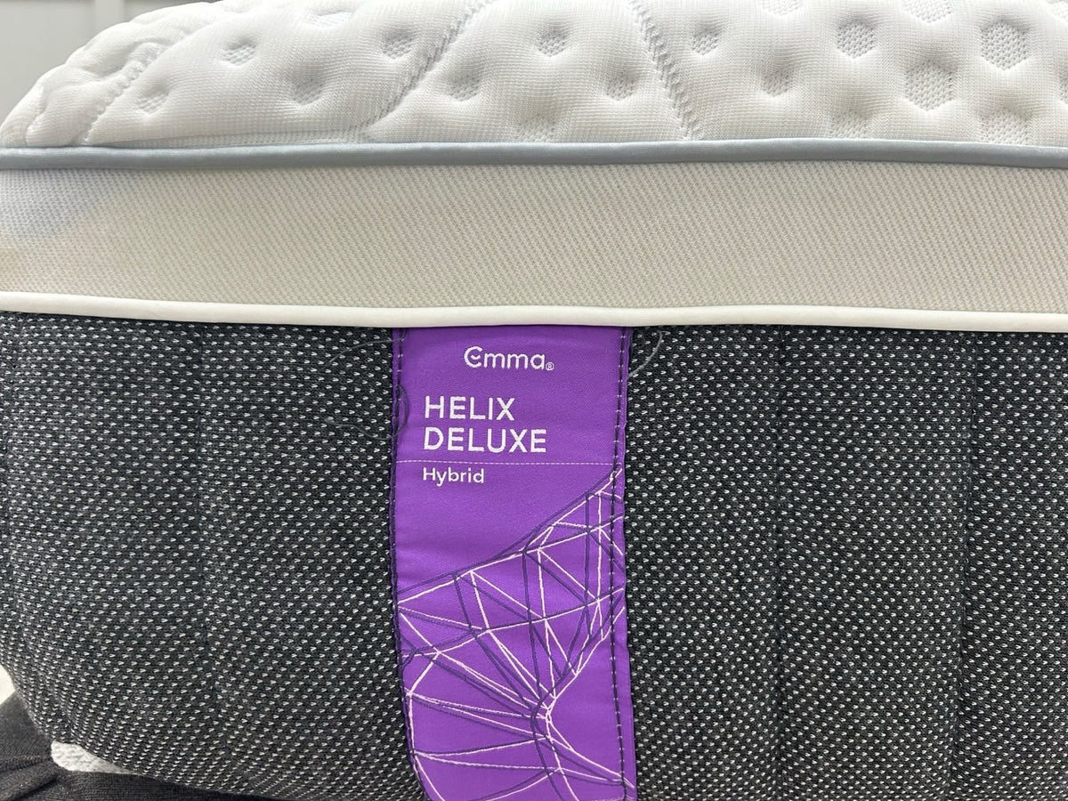 Emma Helix Deluxe Hybrid 6FT Superking Mattress RRP £1699 Medium - Home Furniture Interiors
