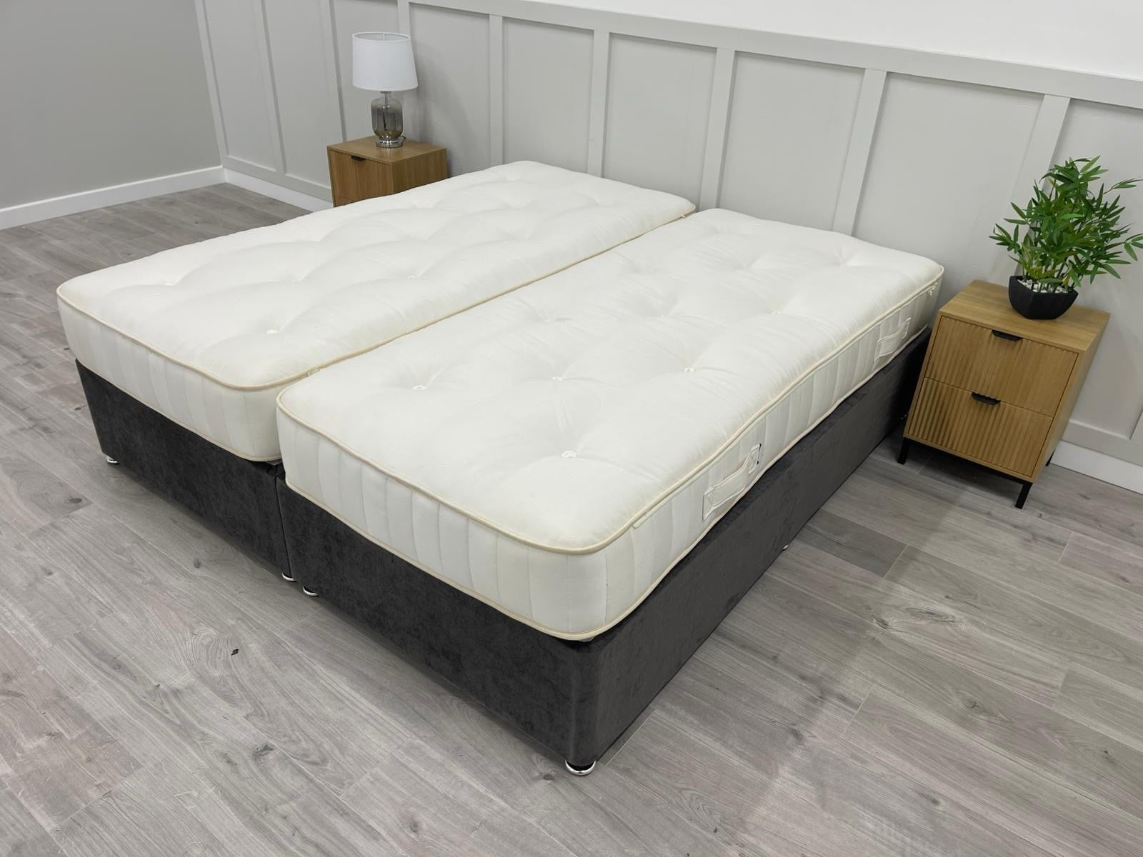 John Lewis Harrison Spinks Hemp 2750 Mattress Zip & Link 6FT Superking RRP £1899