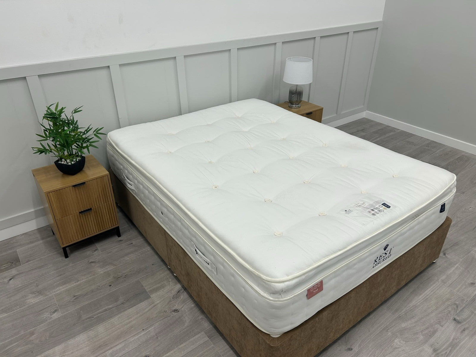 Rest Assured 3000 Pocket Cheviot - Medium Firm Mattress 5FT Kingsize
