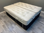 Harrison Spinks Bedstead Eco 7000 Mattress 5FT Kingsize Zip & Link RRP £2499 - Home Furniture Interiors