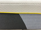 Mlily Premier 2000 Ortho Double Mattress in 4FT6 size, showing the firm mattress with plush fabric and quilted surface.