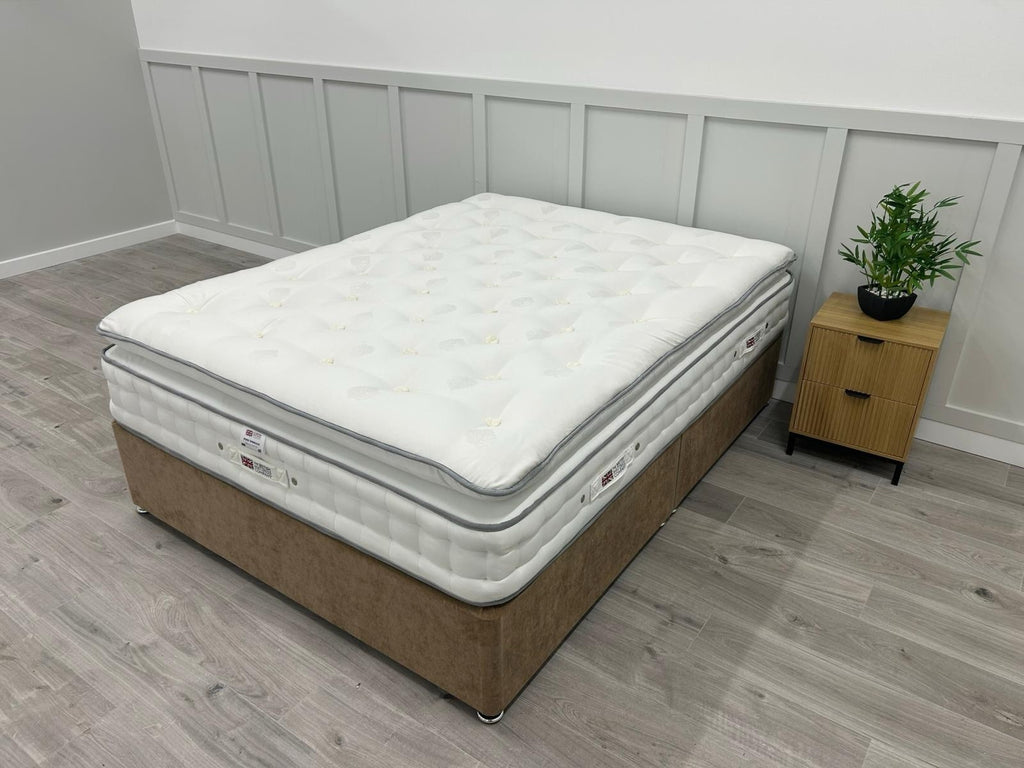 British Mattress Pure Embrace 3000 Pillow Top 5FT Kingsize 100 Night Sleep Trial
