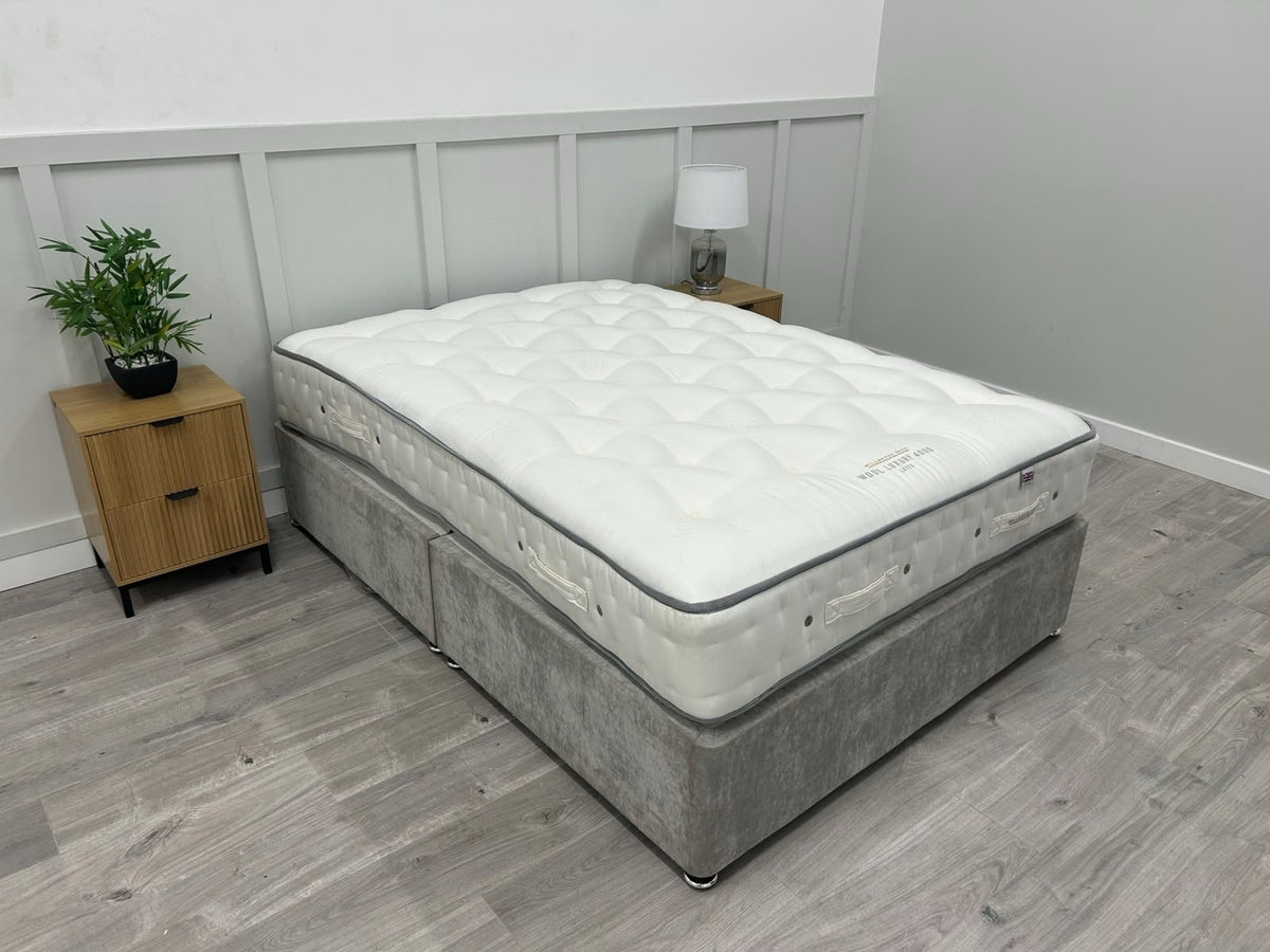 Millbrook Wool Luxury 4000 Latex Pocket Mattress 4FT 6 Double