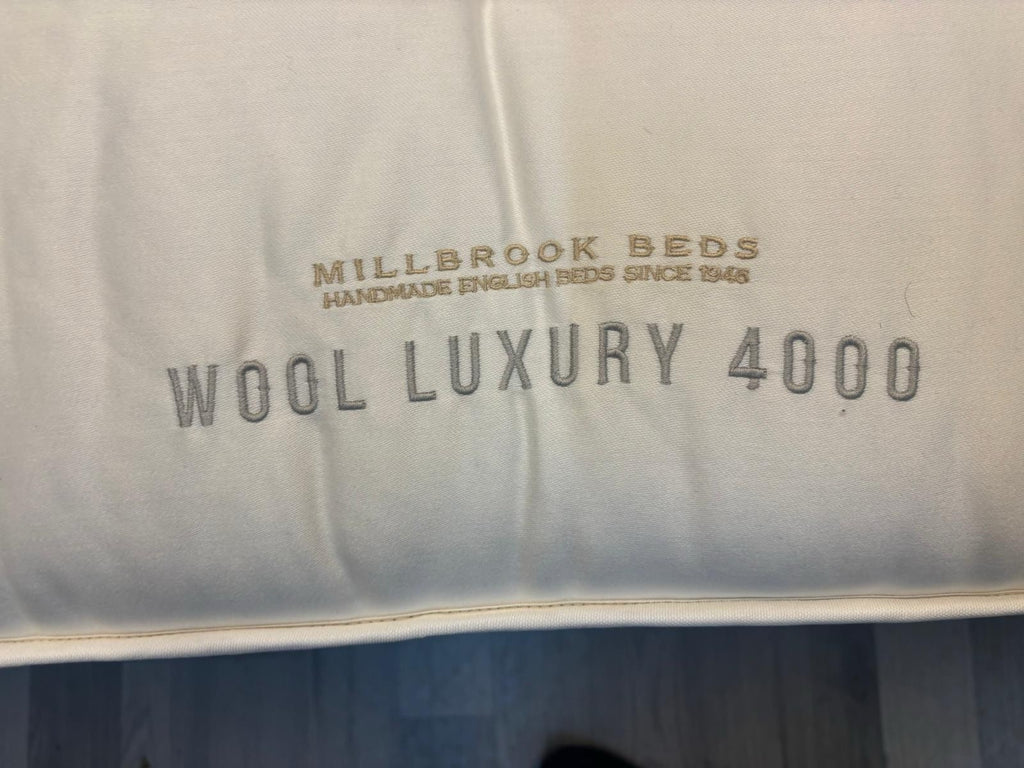 Millbrook Wool Luxury 4000 Mattress 5FT Kingsize - RRP £1269 A - Home Furniture Interiors