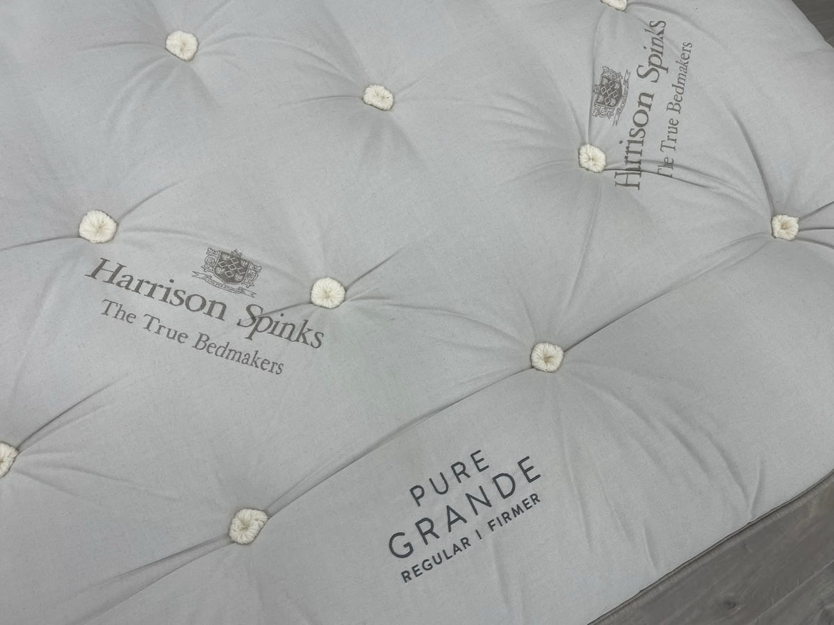 Harrison Spinks Pure Grande Pillowtop Mattress 5FT Kingsize Regular RRP £3499