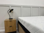 Tempur Pro Plus SmartCool 4ft 6 double mattress with soft surface and plush design, featuring a sleek modern appearance.