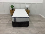 Sealy Posturepedic Elevate Blackwood 3FT single firm mattress in black and white upholstery