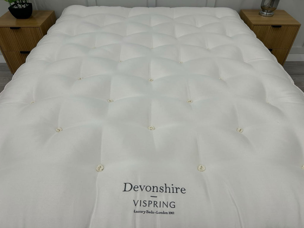 Vispring Devonshire Pocket Sprung Mattress 5FT Kingsize Soft Spring RRP £4049