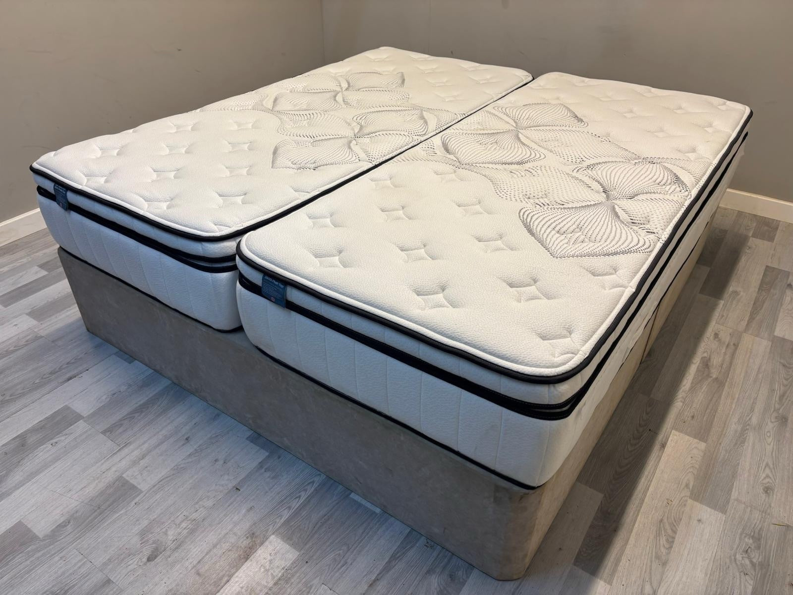 IGEL 3500i Nanotech 6FT SuperKing Plushtop Zip & Link Mattress - RRP £2599 - Home Furniture Interiors