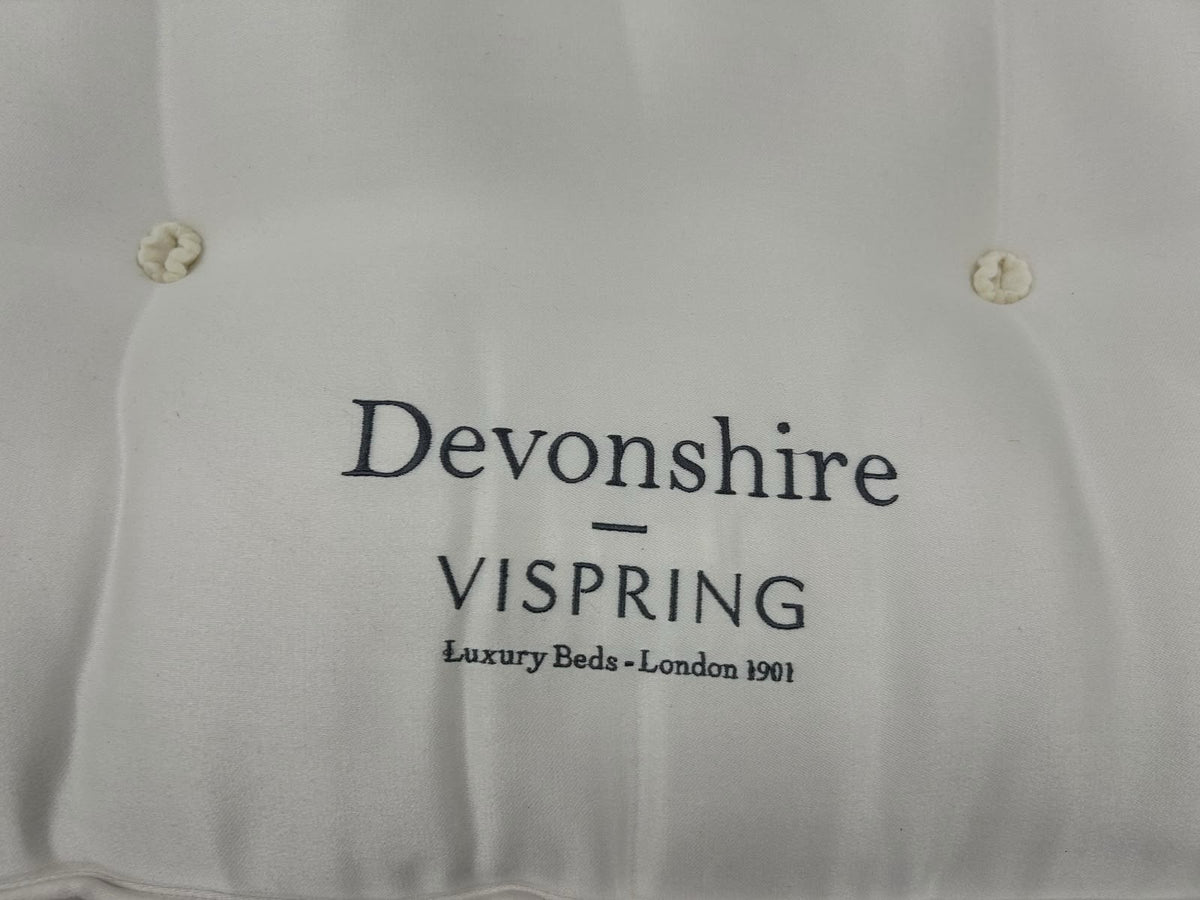 Vispring Devonshire Pocket Sprung Mattress 5FT Kingsize Soft Spring RRP £4049