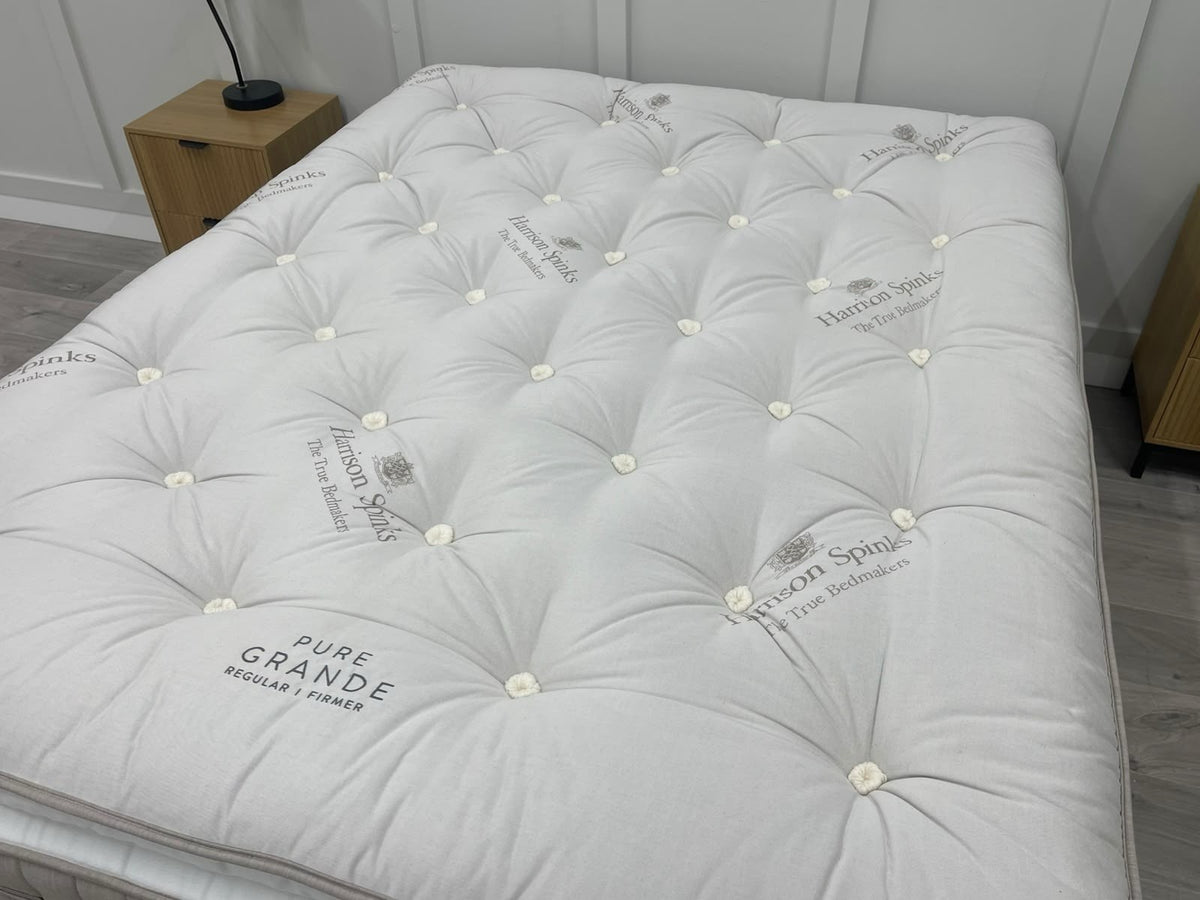 Harrison Spinks Pure Grande Pillowtop Mattress 5FT Kingsize Regular RRP £3499