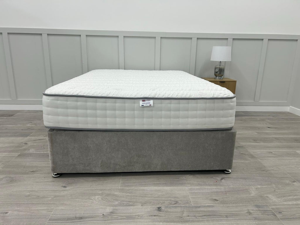 British Mattress Luxe Hybrid 2000 6FT Superking  100 Night Sleep Trial